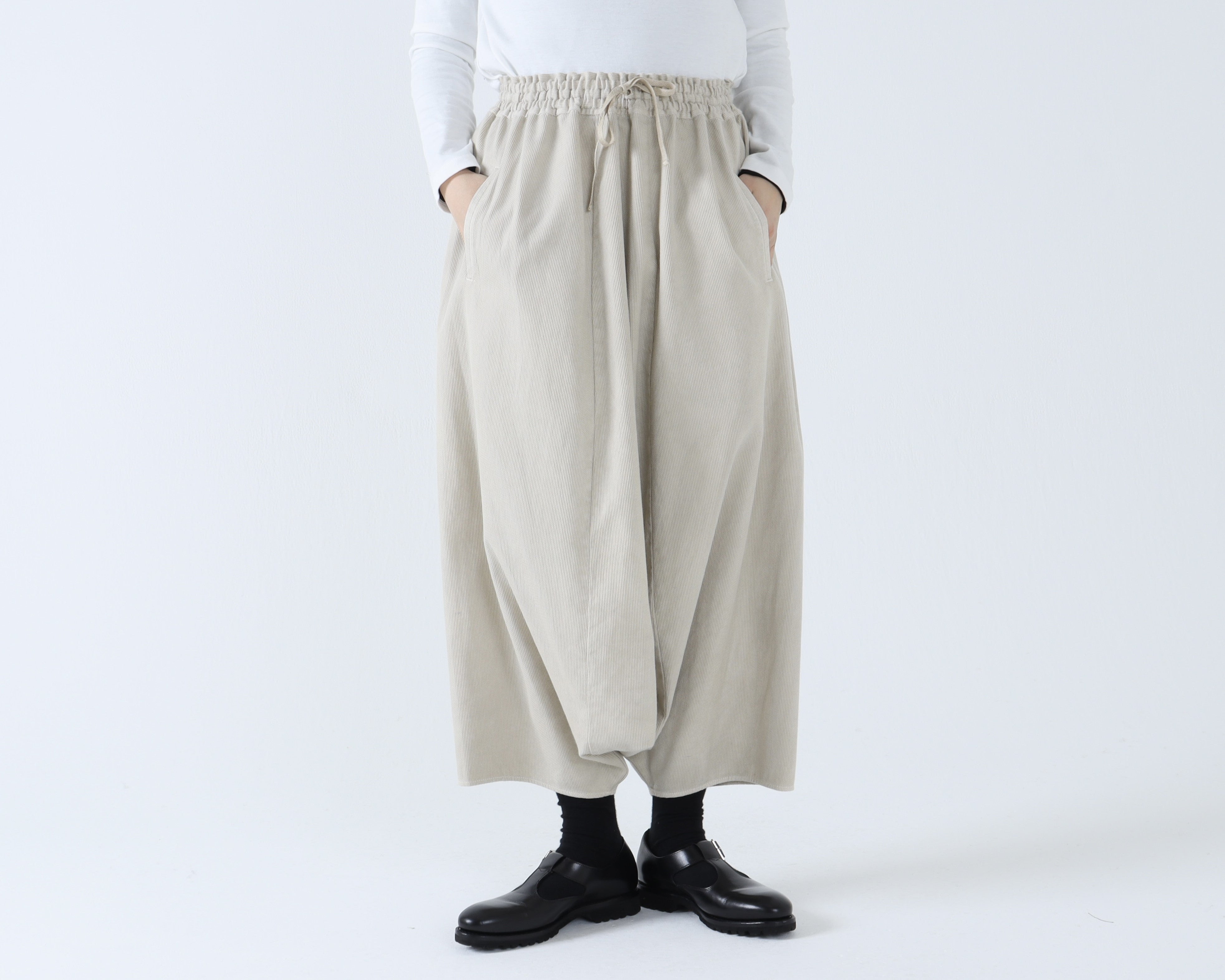 綿刺し子 サルエルパンツ – factory