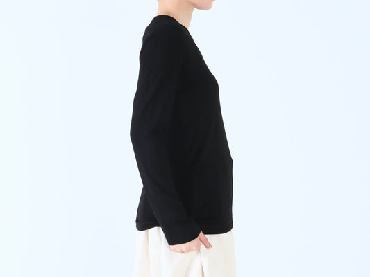 バンブーウール クルーネックカットソー