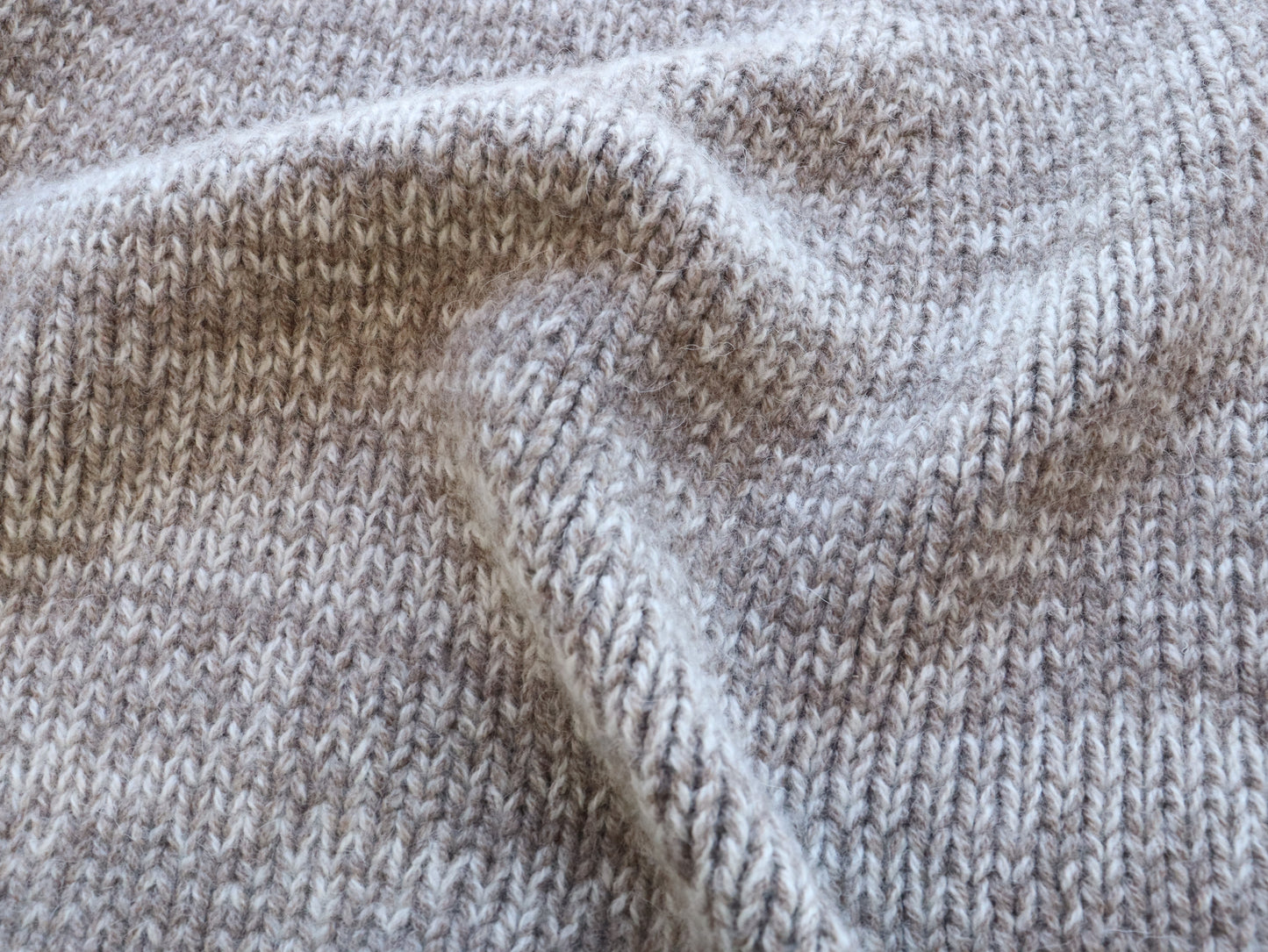 【NEW】モンゴルウール メランジワイドセーター