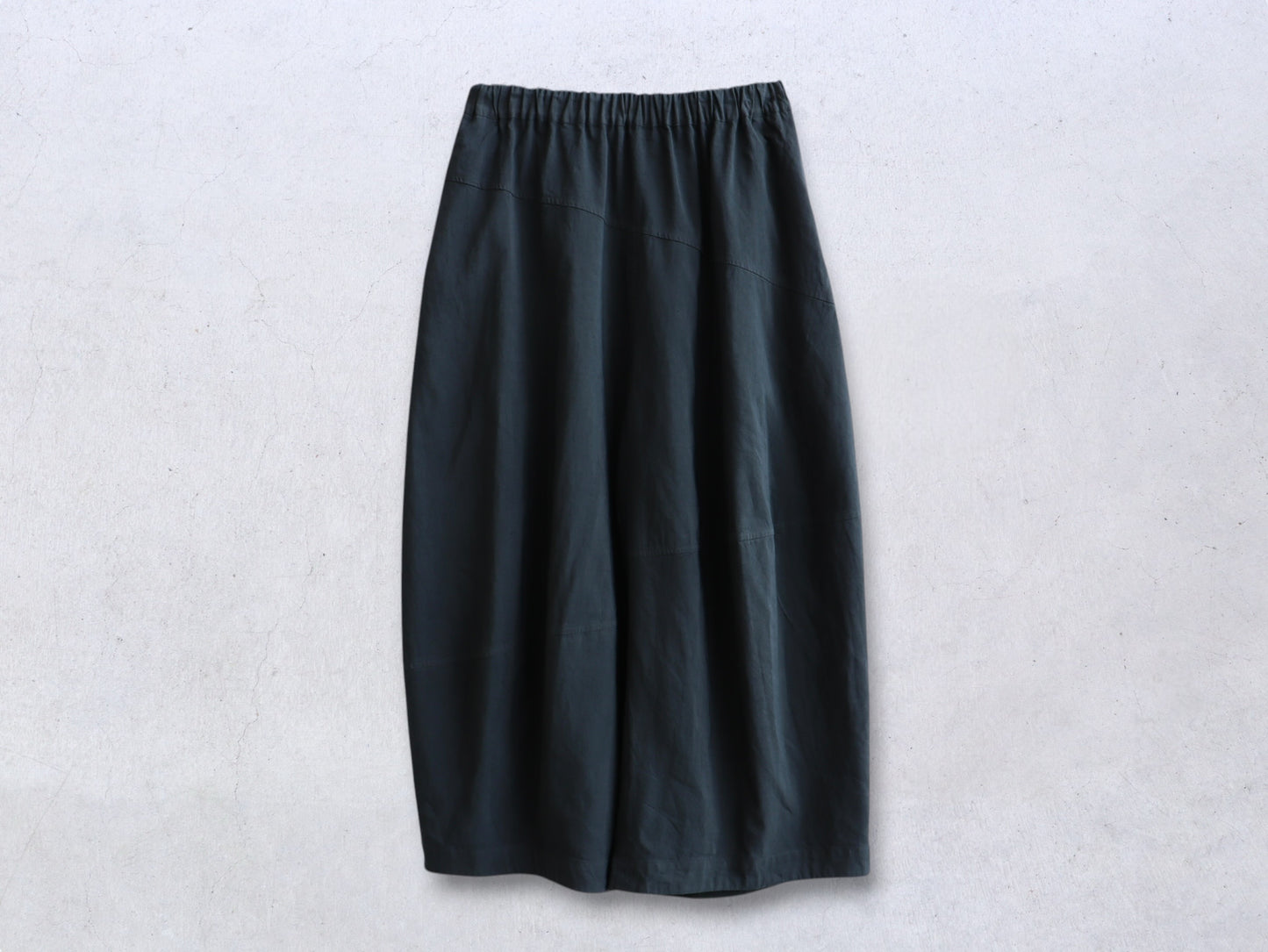 綿麻 キュービックパンツ