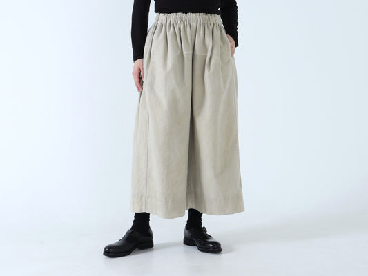 綿ネル ガウチョパンツ