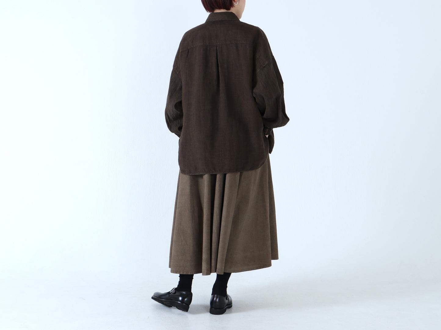 【NEW】綿近江晒 サーキュラースカート