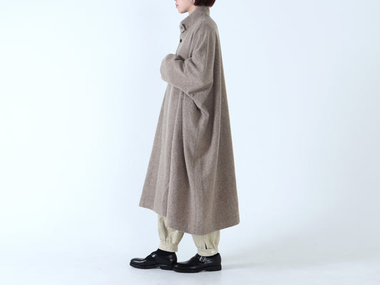 【NEW】ウールやぶれ織 オーバーコート