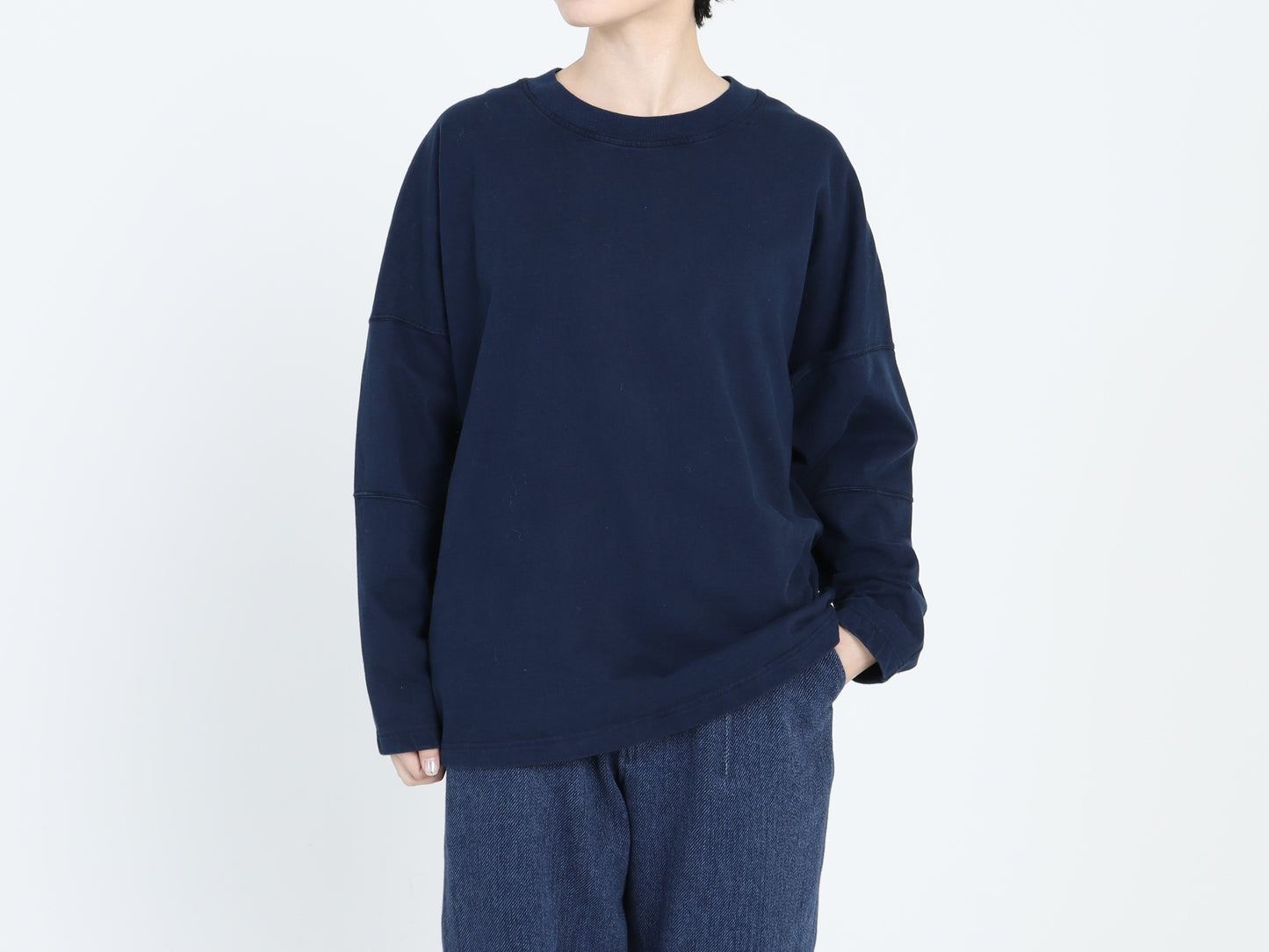 綿カットソー ドルマントレーナー