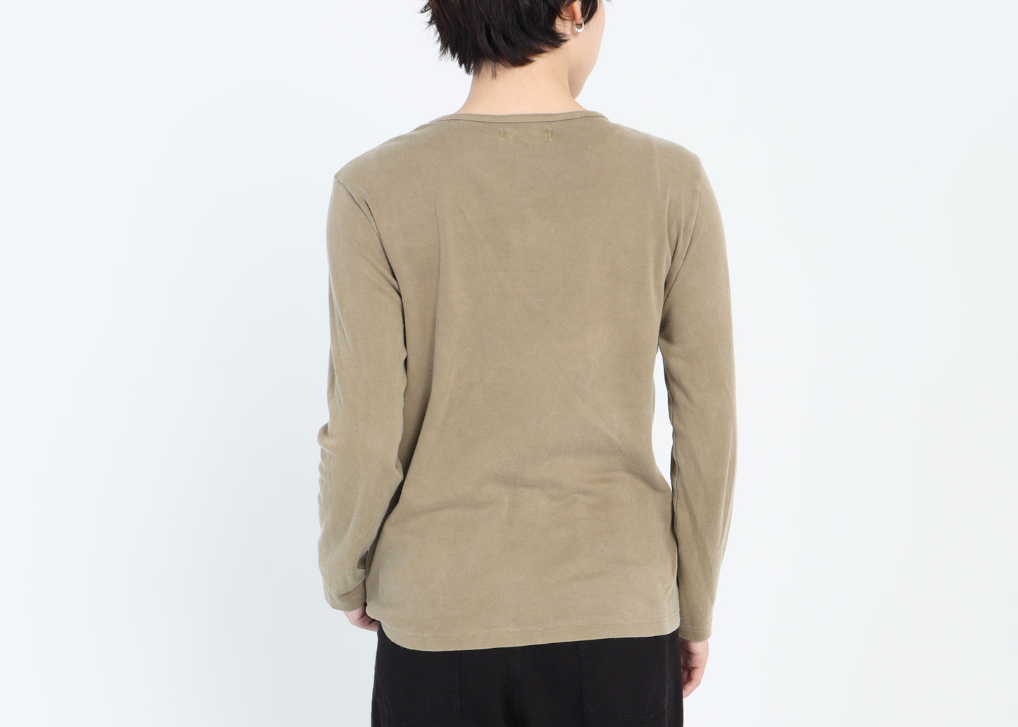 【NEW】綿スムース クルーネックカットソー