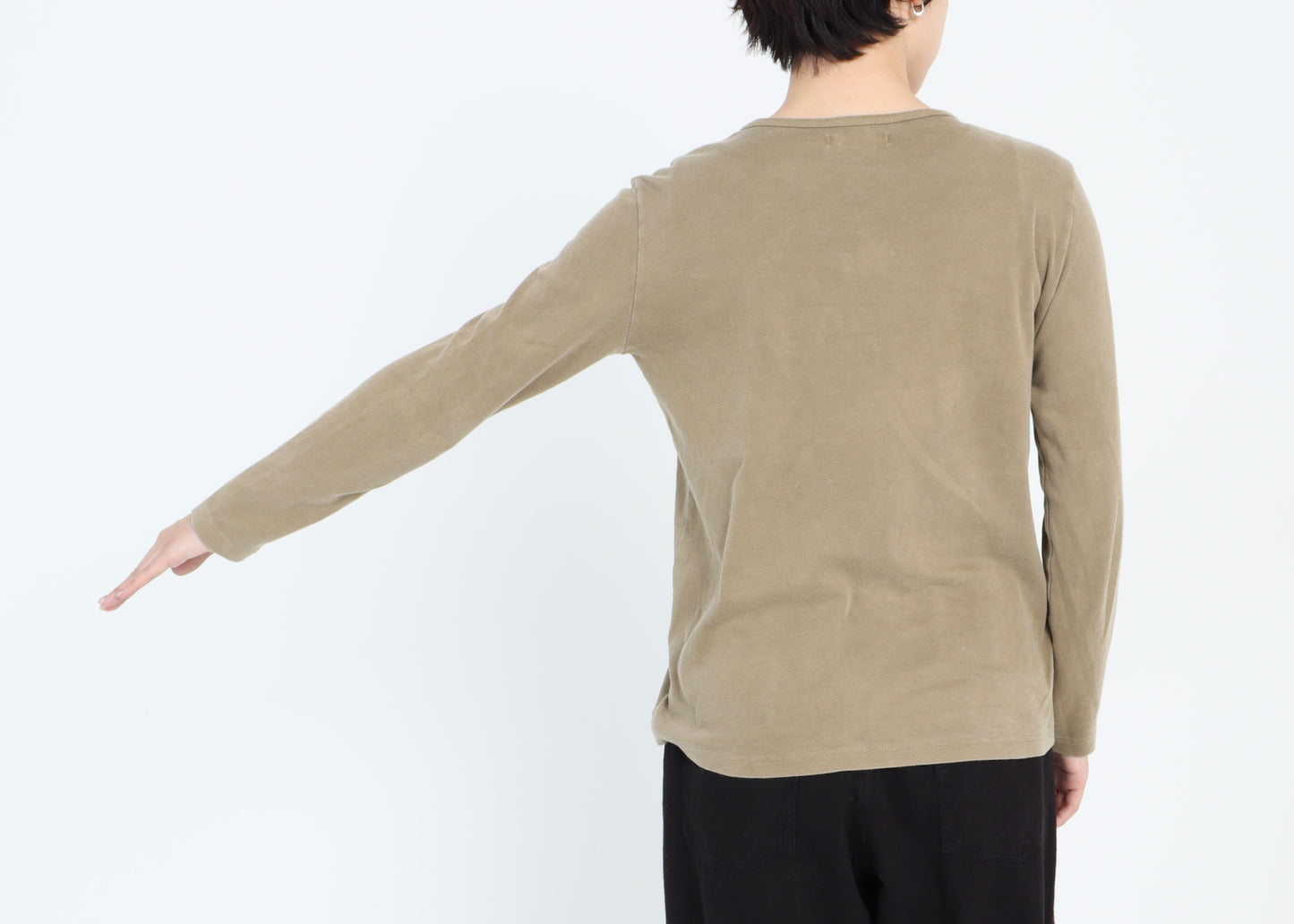 【NEW】綿スムース クルーネックカットソー