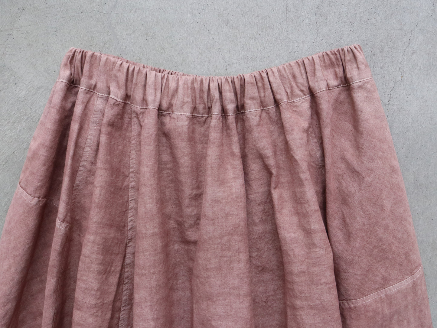 綿麻 パラシュートスカート
