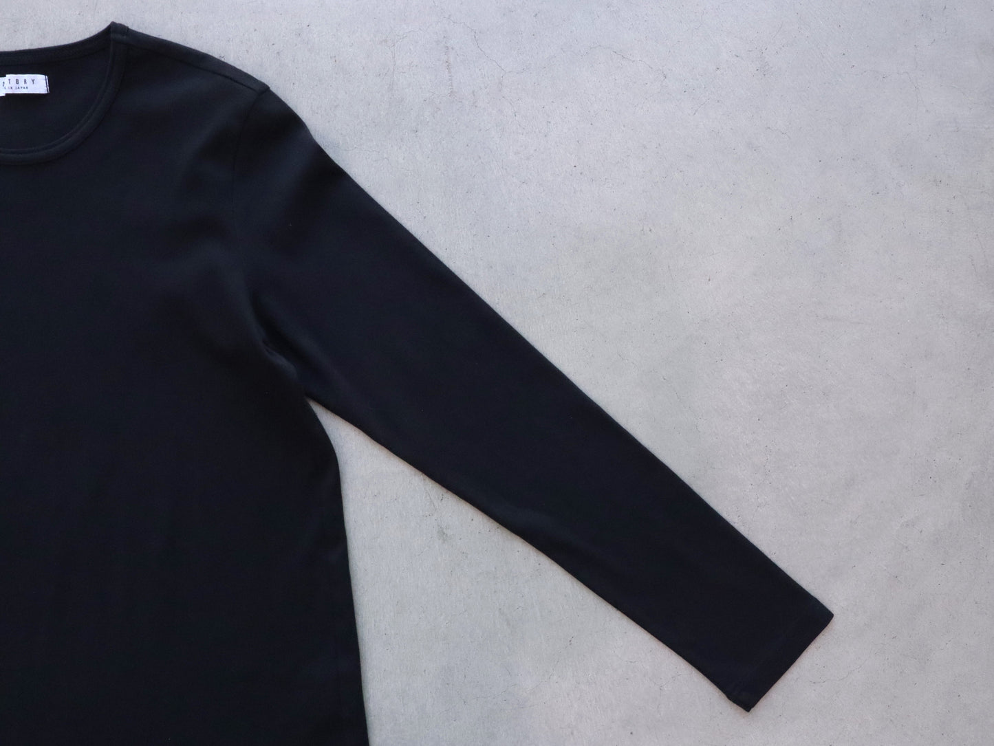 【NEW】綿スムース クルーネックカットソー