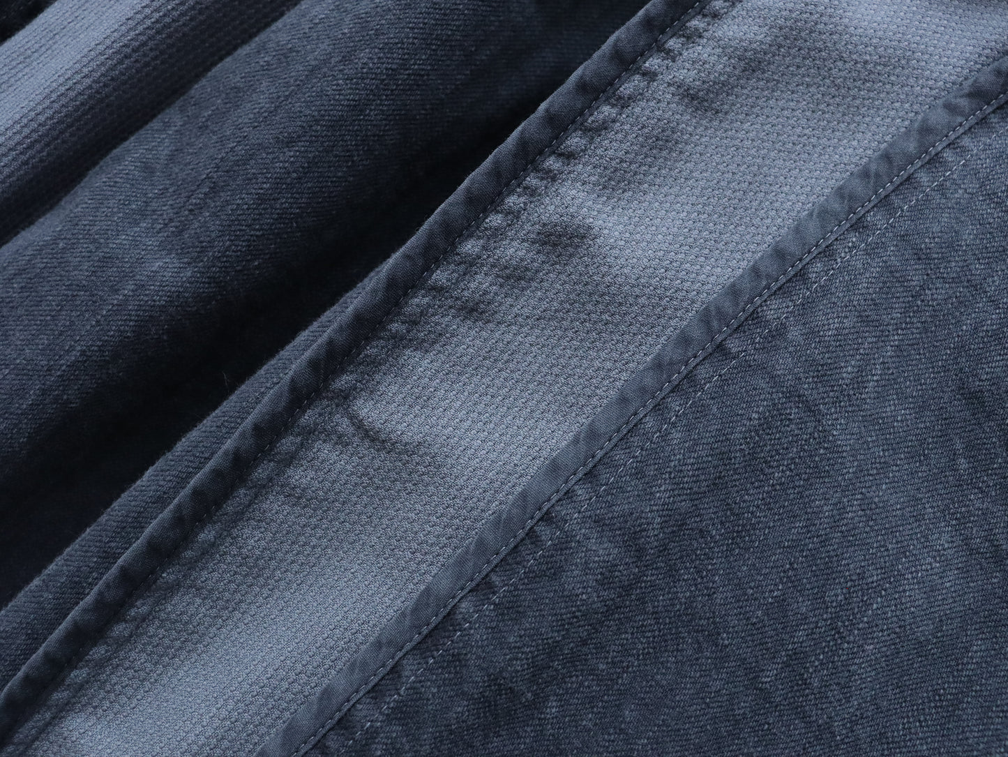 綿刺し子×ジンバブエコットン パイピングスカート