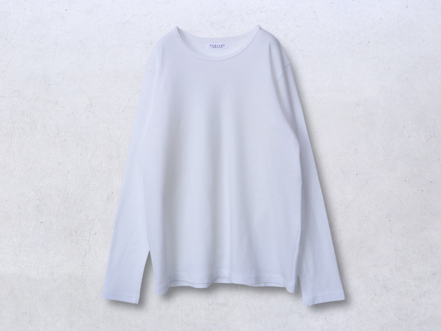 【NEW】綿スムース クルーネックカットソー