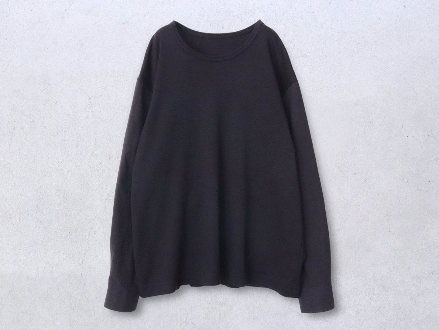 【NEW】綿スムース×綿近江晒 シャツスリーブカットソー