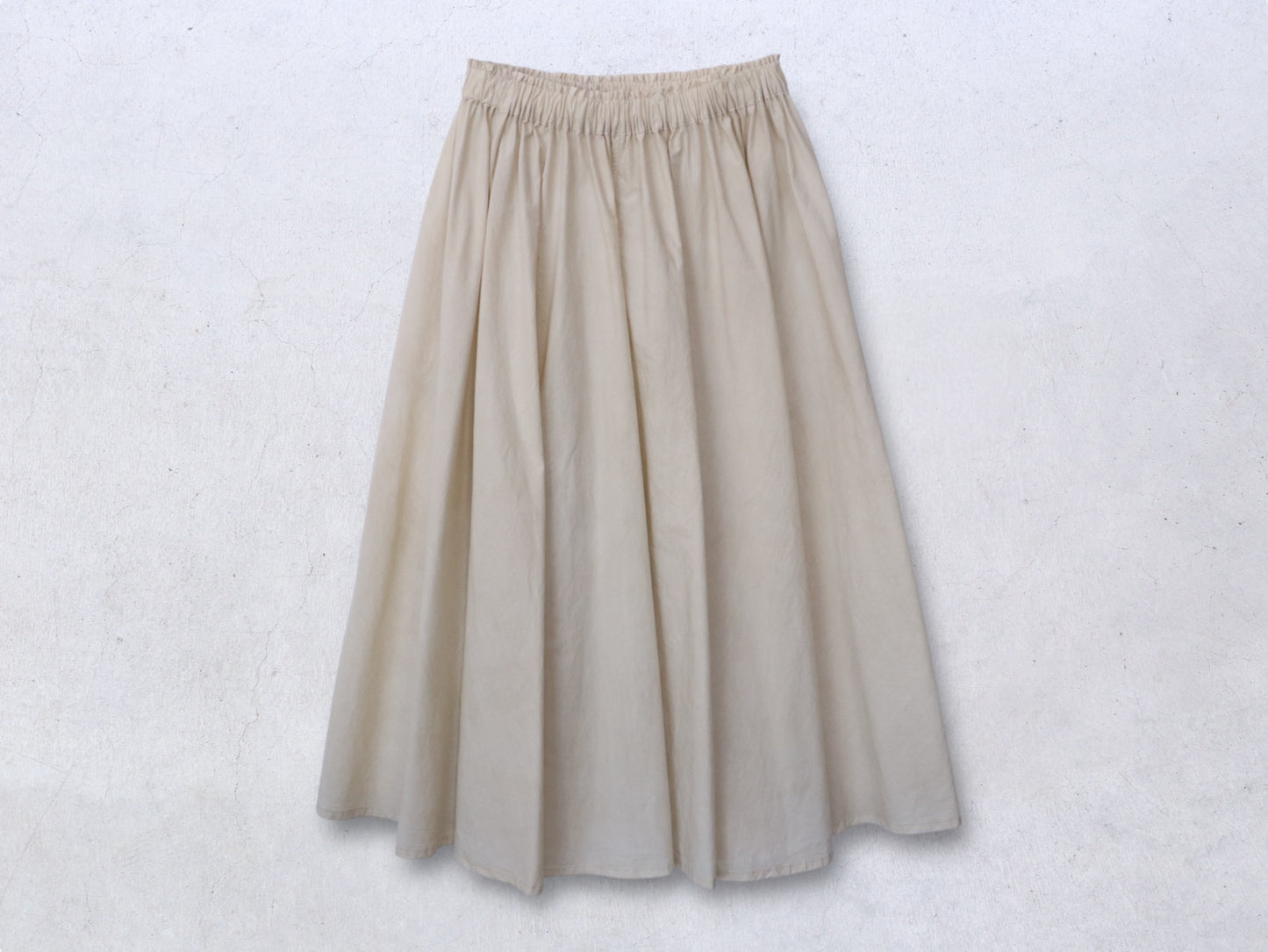 【NEW】綿近江晒 サーキュラースカート