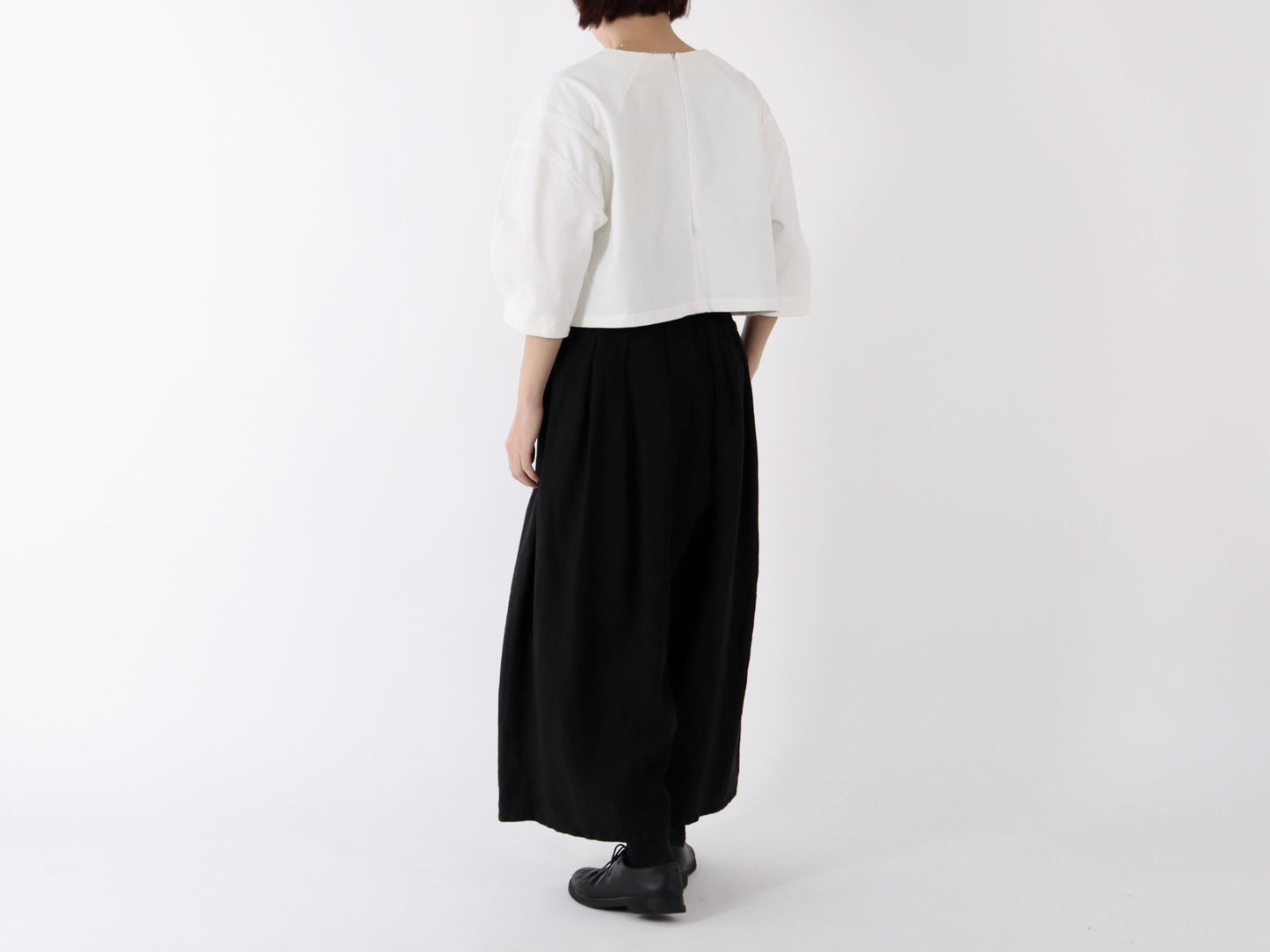 綿 厚手 バルーンカットソー