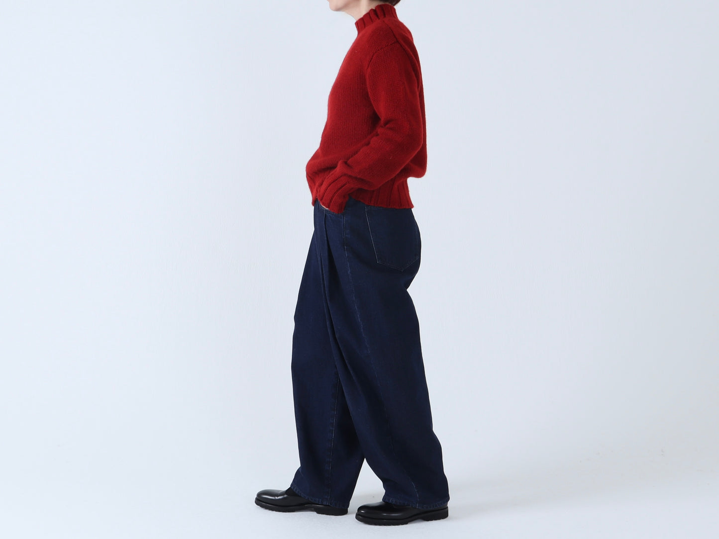 【NEW】モンゴルウール ハイネックセーター