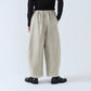 【NEW】綿デニム コクーンワイドパンツ