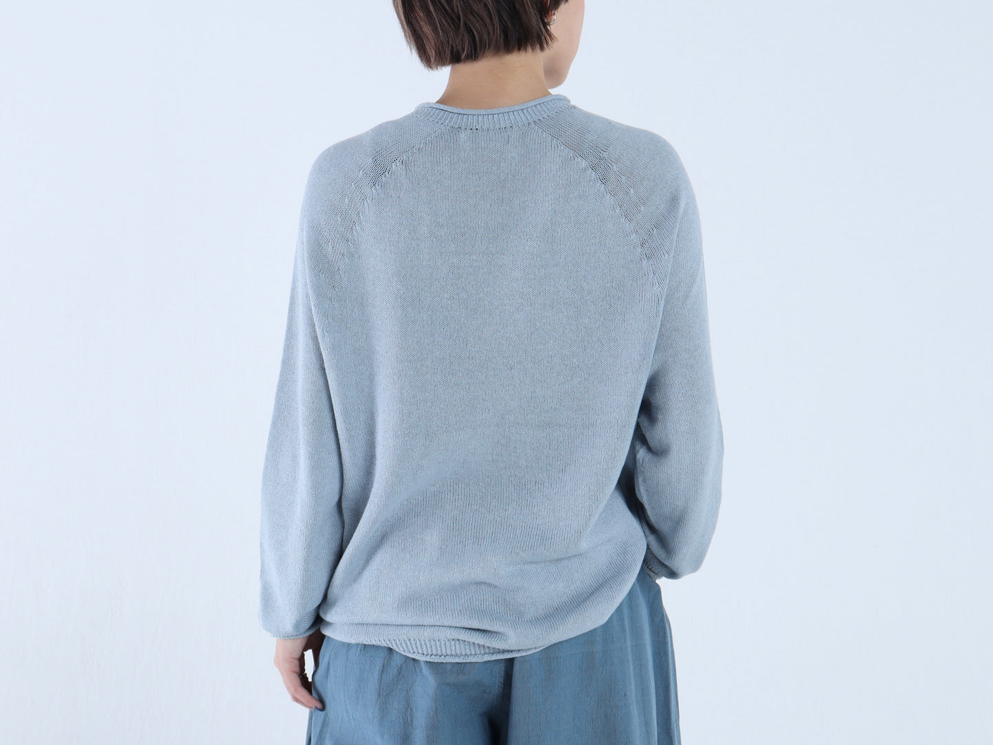 綿強撚糸 カーブセーター