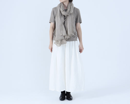 インド綿 手織り大判ストール　