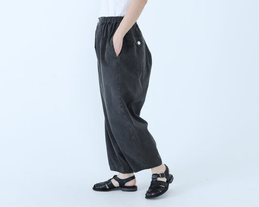 【NEW】綿ピンストライプ アラジンパンツ