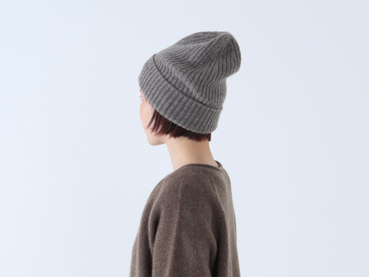 【NEW】ヤク リブニット帽