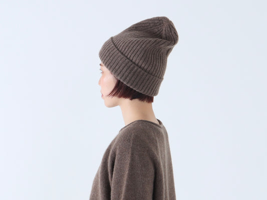 【NEW】ヤク リブニット帽