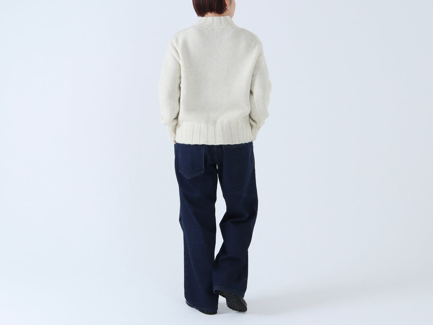 【NEW】モンゴルウール ハイネックセーター