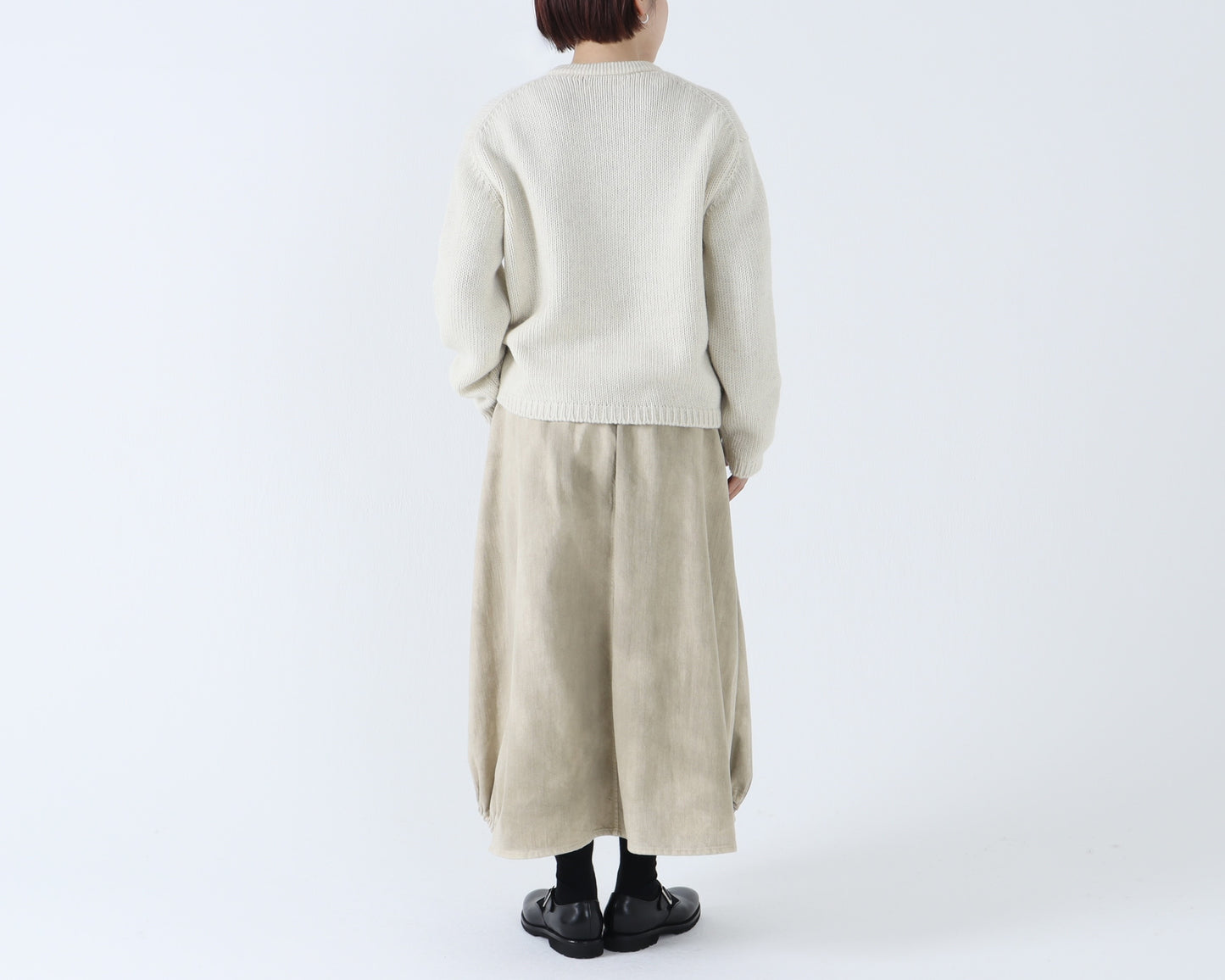 ジンバブエコットン ヘムゴムスカート