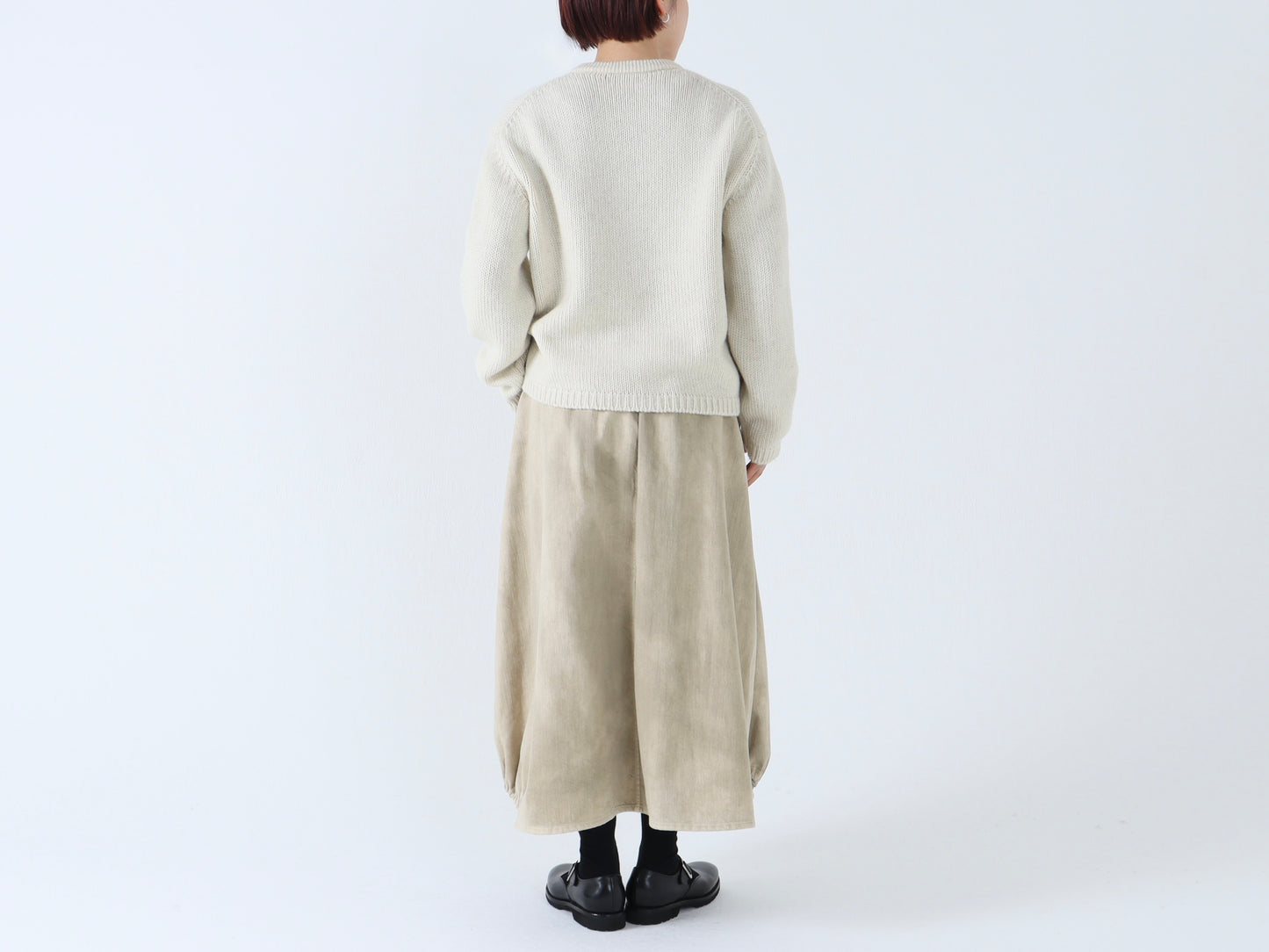 【NEW】ジンバブエコットン ヘムゴムスカート