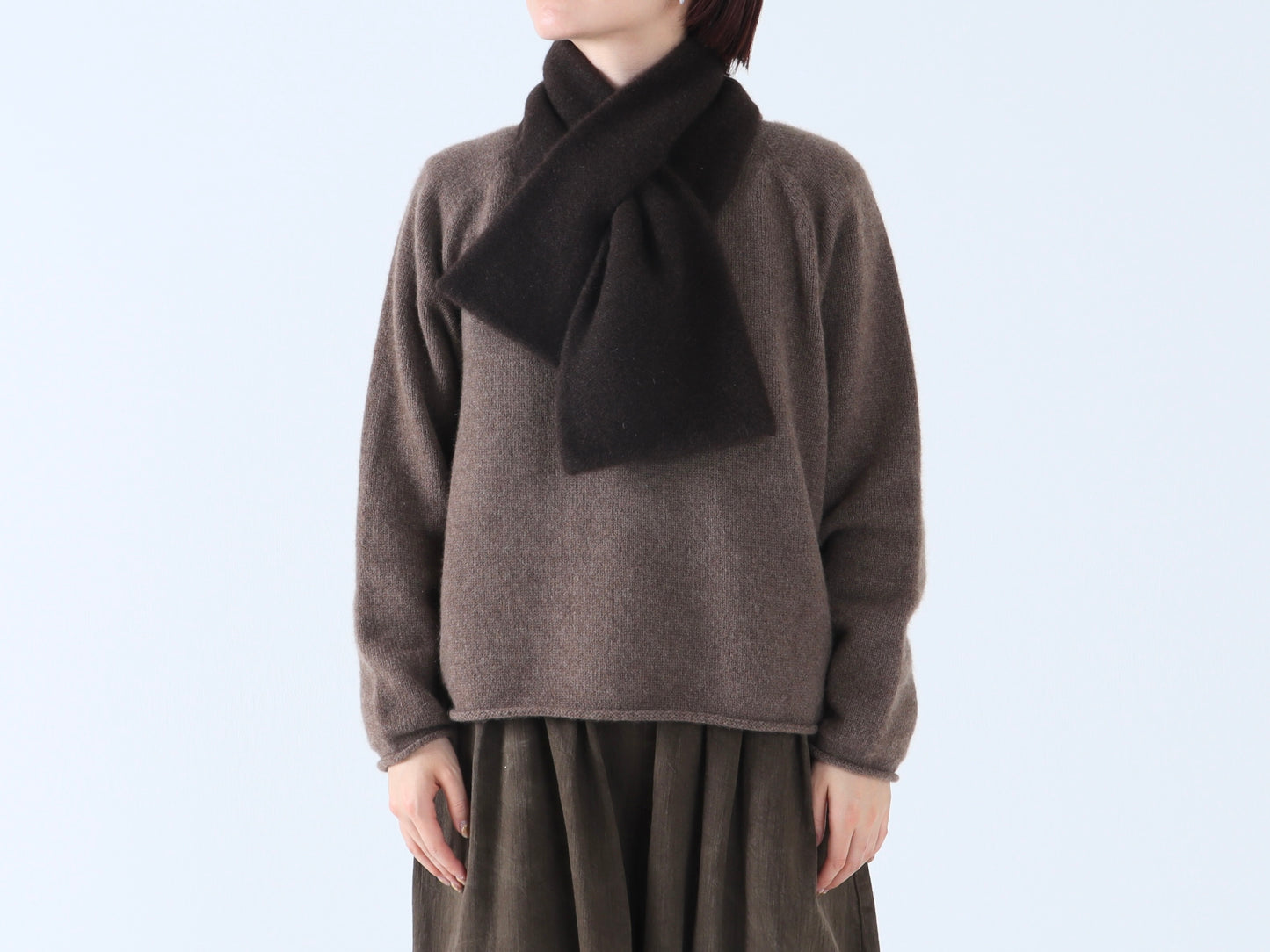 ヤク ショートマフラー