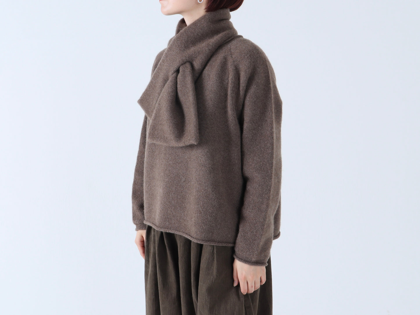 ヤク ショートマフラー