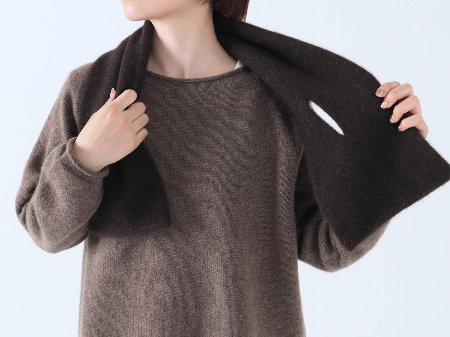 ヤク ショートマフラー