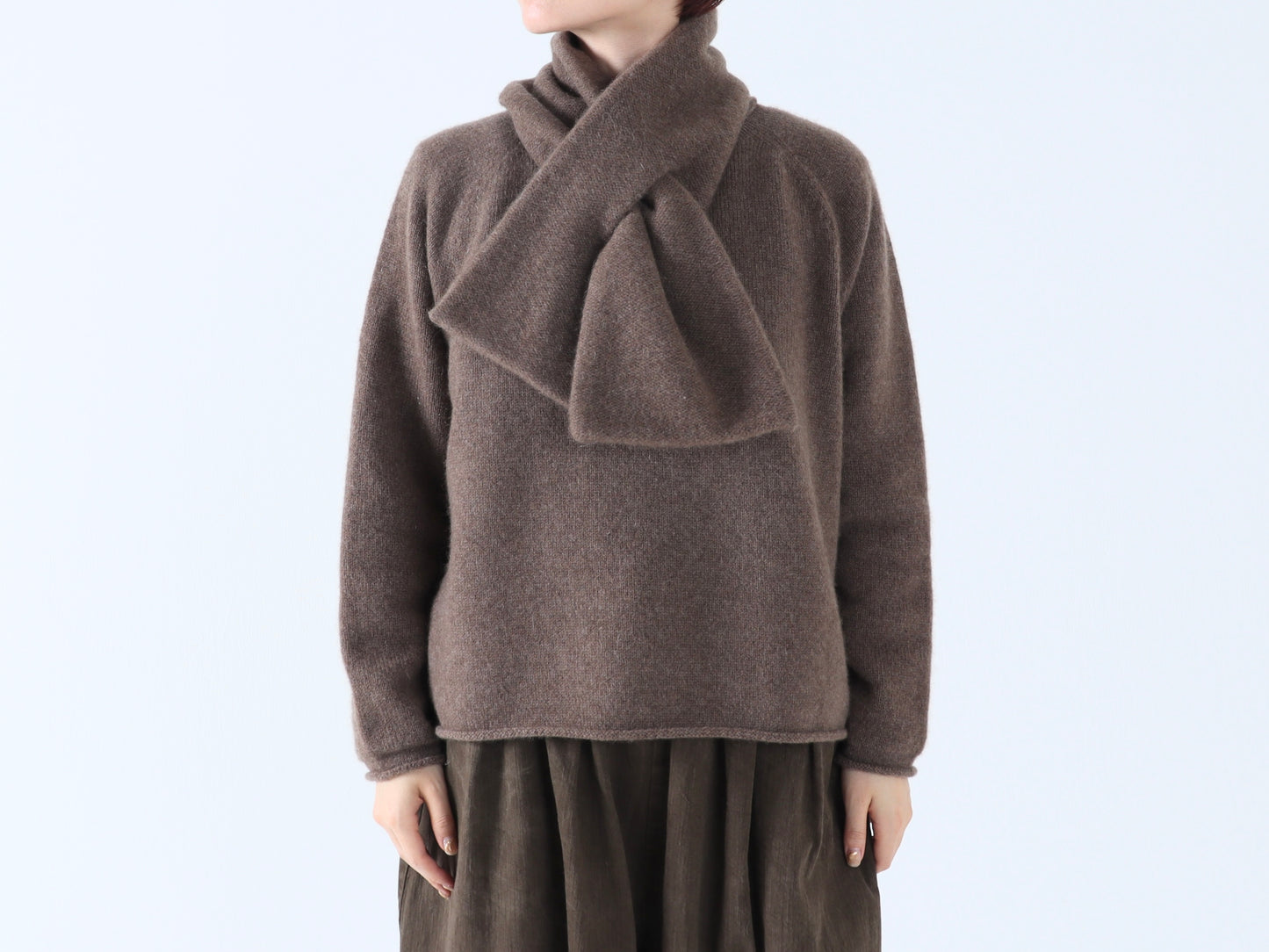 ヤク ショートマフラー