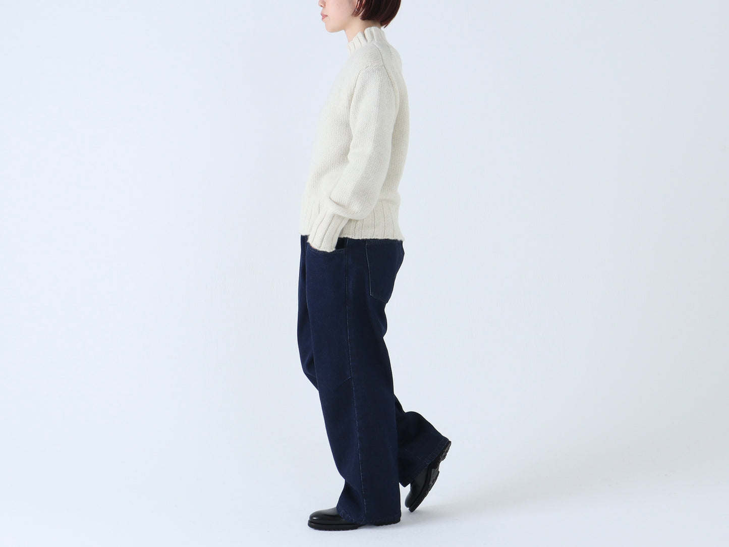 【NEW】モンゴルウール ハイネックセーター