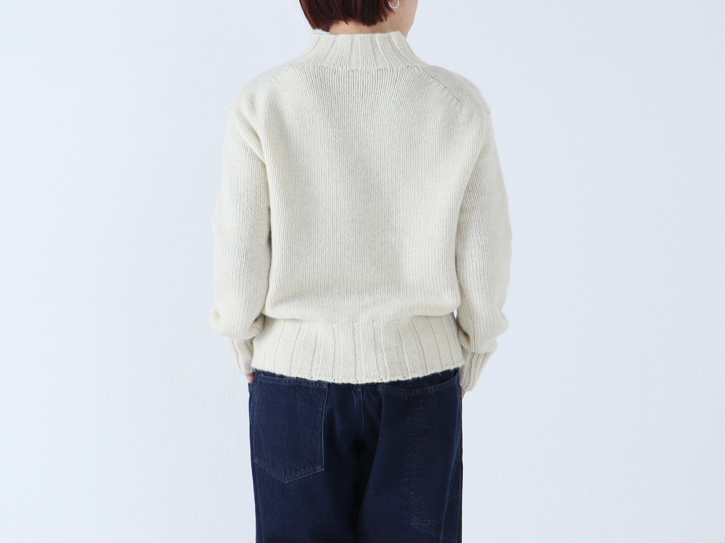 【NEW】モンゴルウール ハイネックセーター