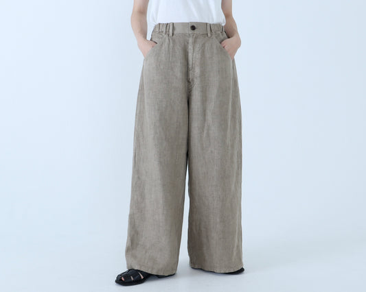 【NEW】アイリッシュリネン ミリタリーパンツ