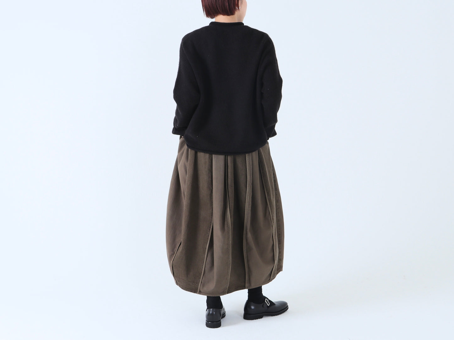 【NEW】ベビーキャメル ロールネックセーター