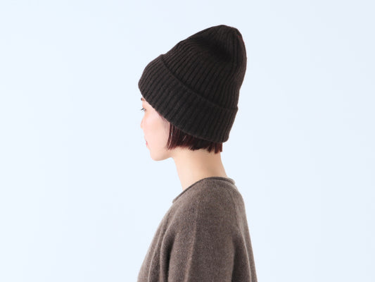 ヤク リブニット帽