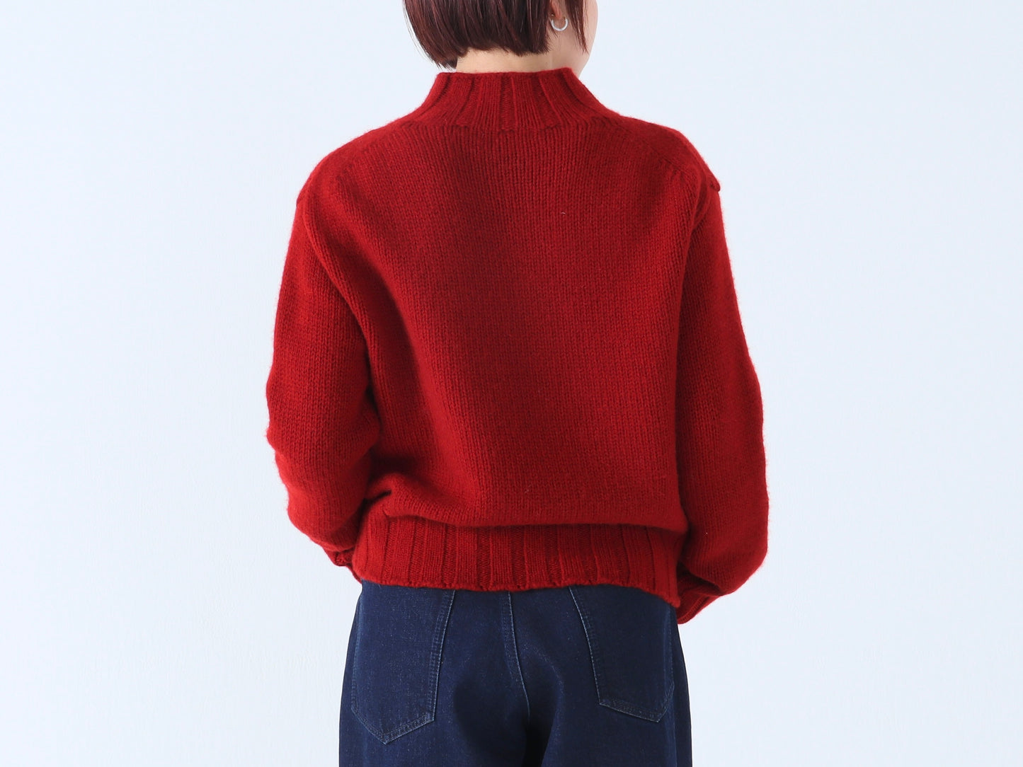 【NEW】モンゴルウール ハイネックセーター