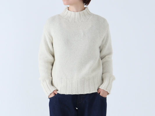 【NEW】モンゴルウール ハイネックセーター