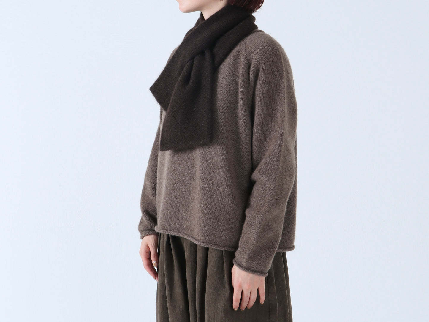 ヤク ショートマフラー