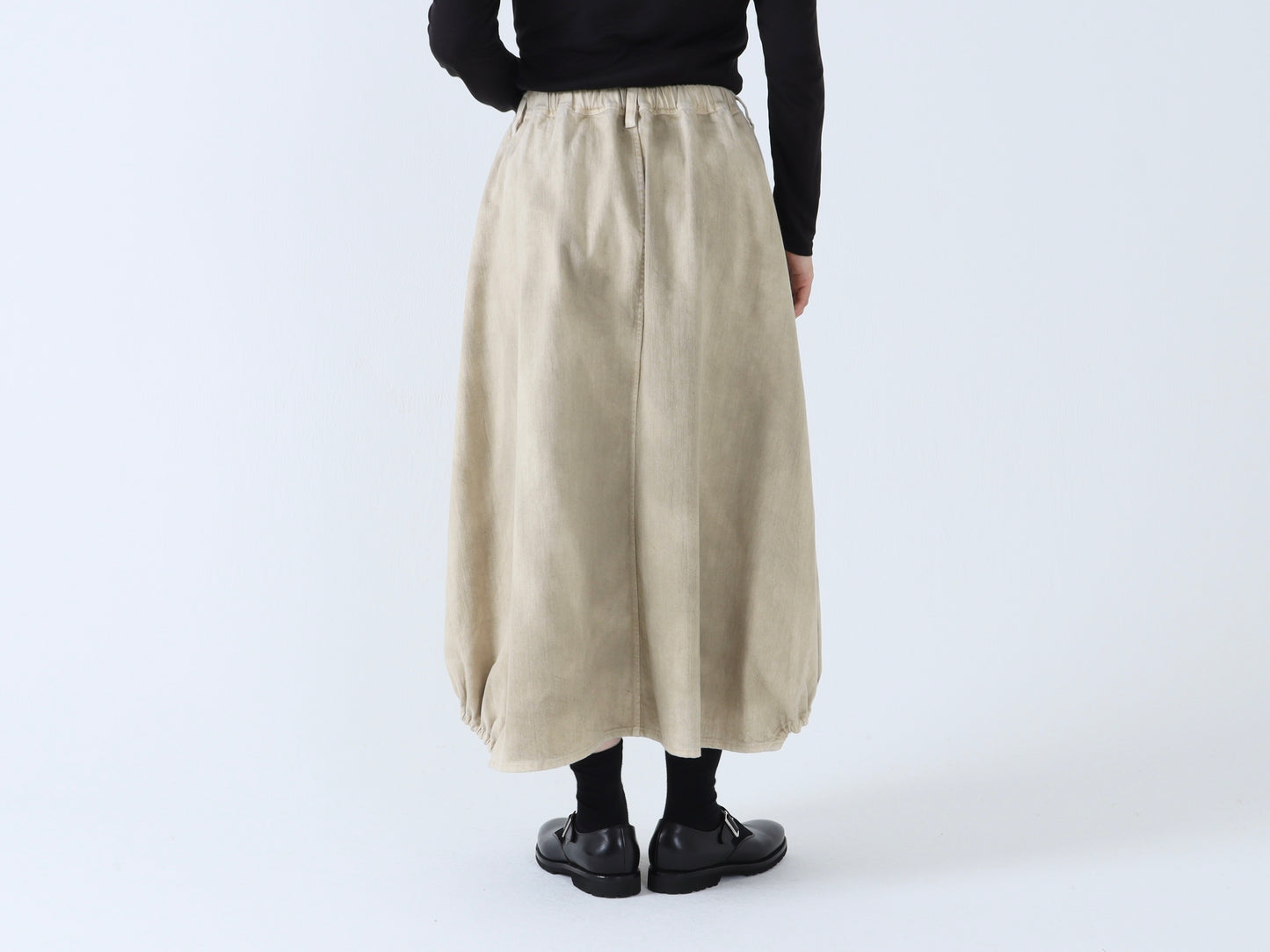 【NEW】ジンバブエコットン ヘムゴムスカート