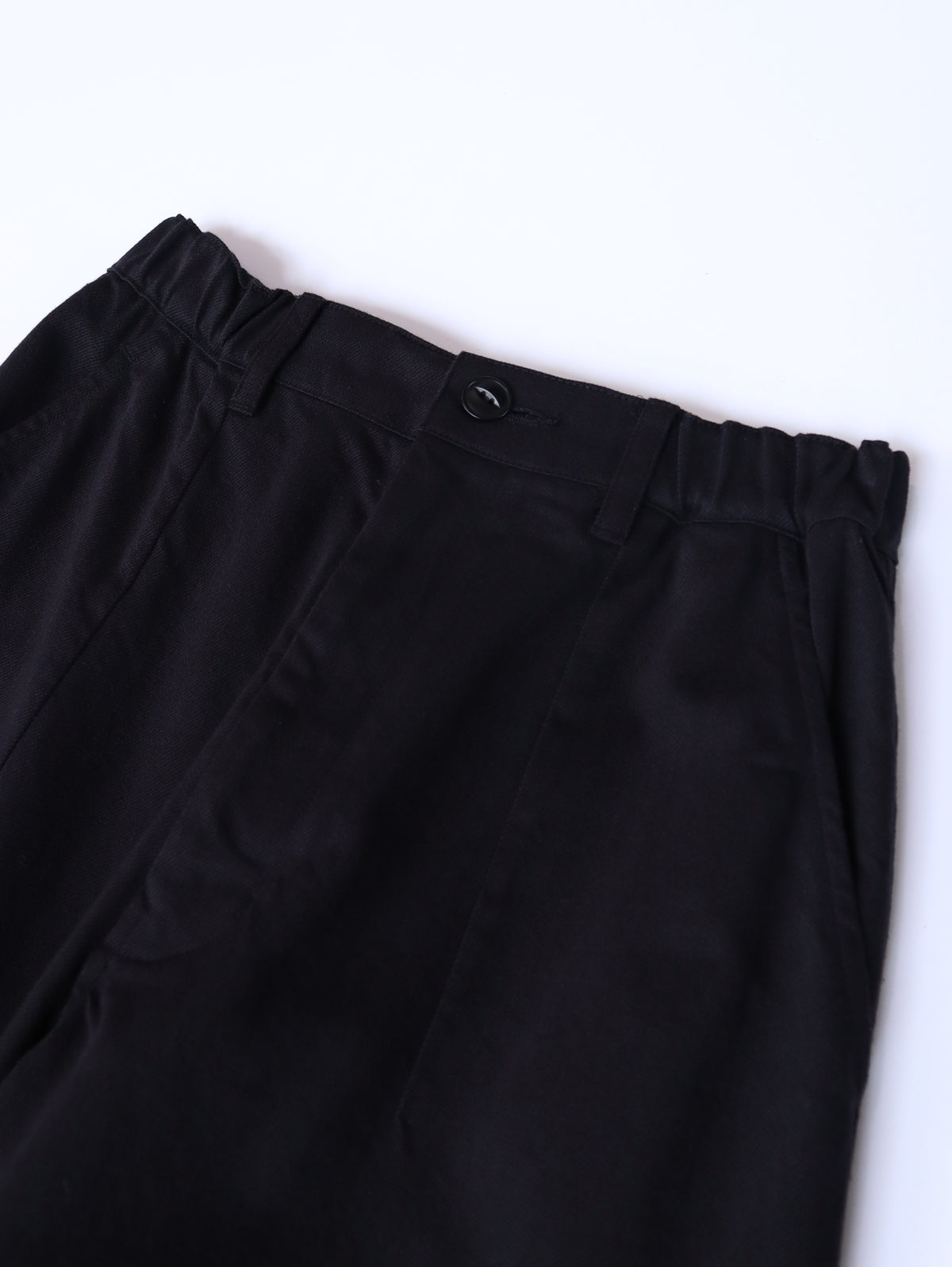 綿デニム ペンシルパンツ