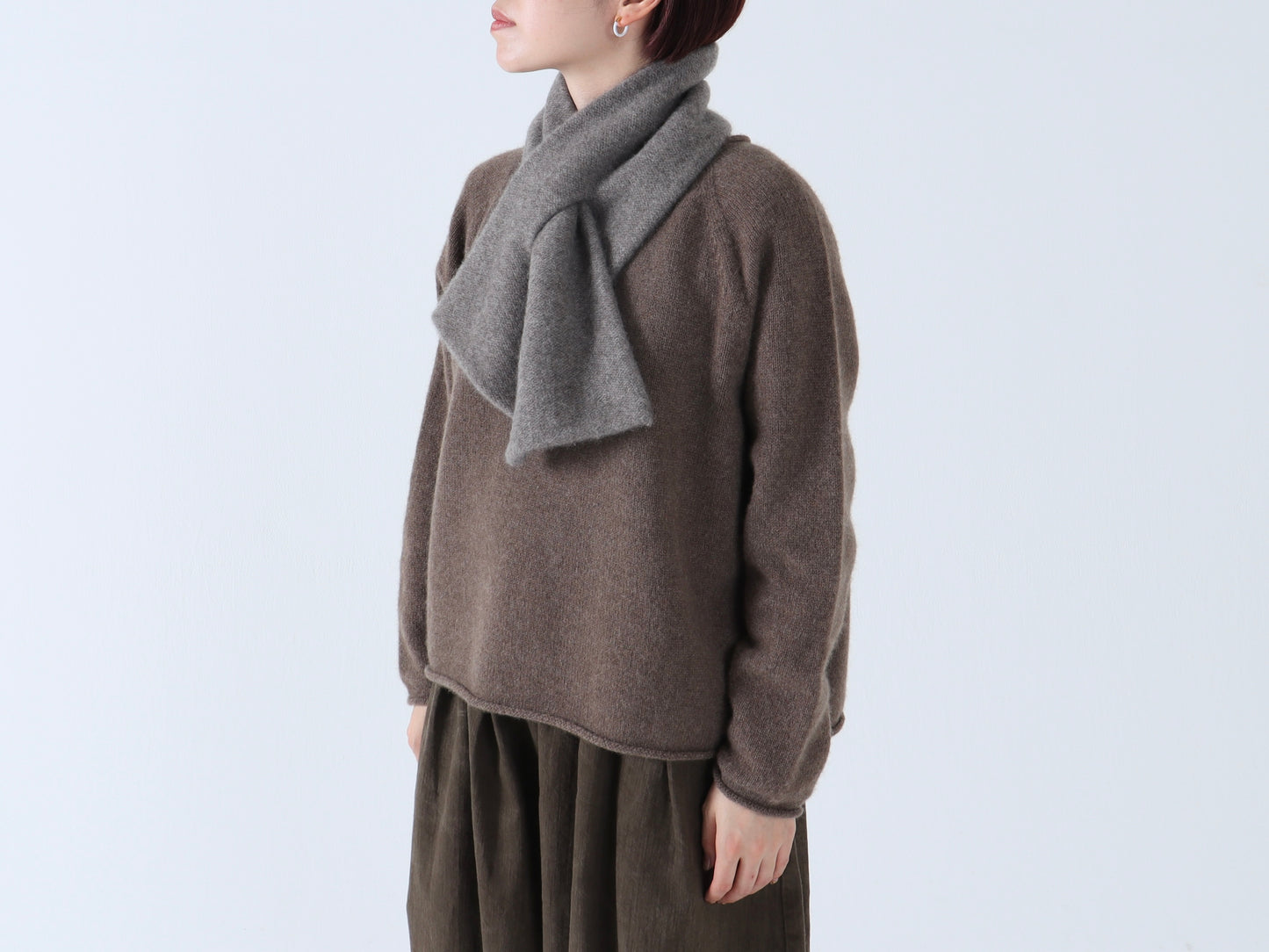 ヤク ショートマフラー