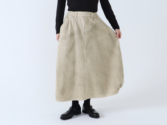 ジンバブエコットン ヘムゴムスカート