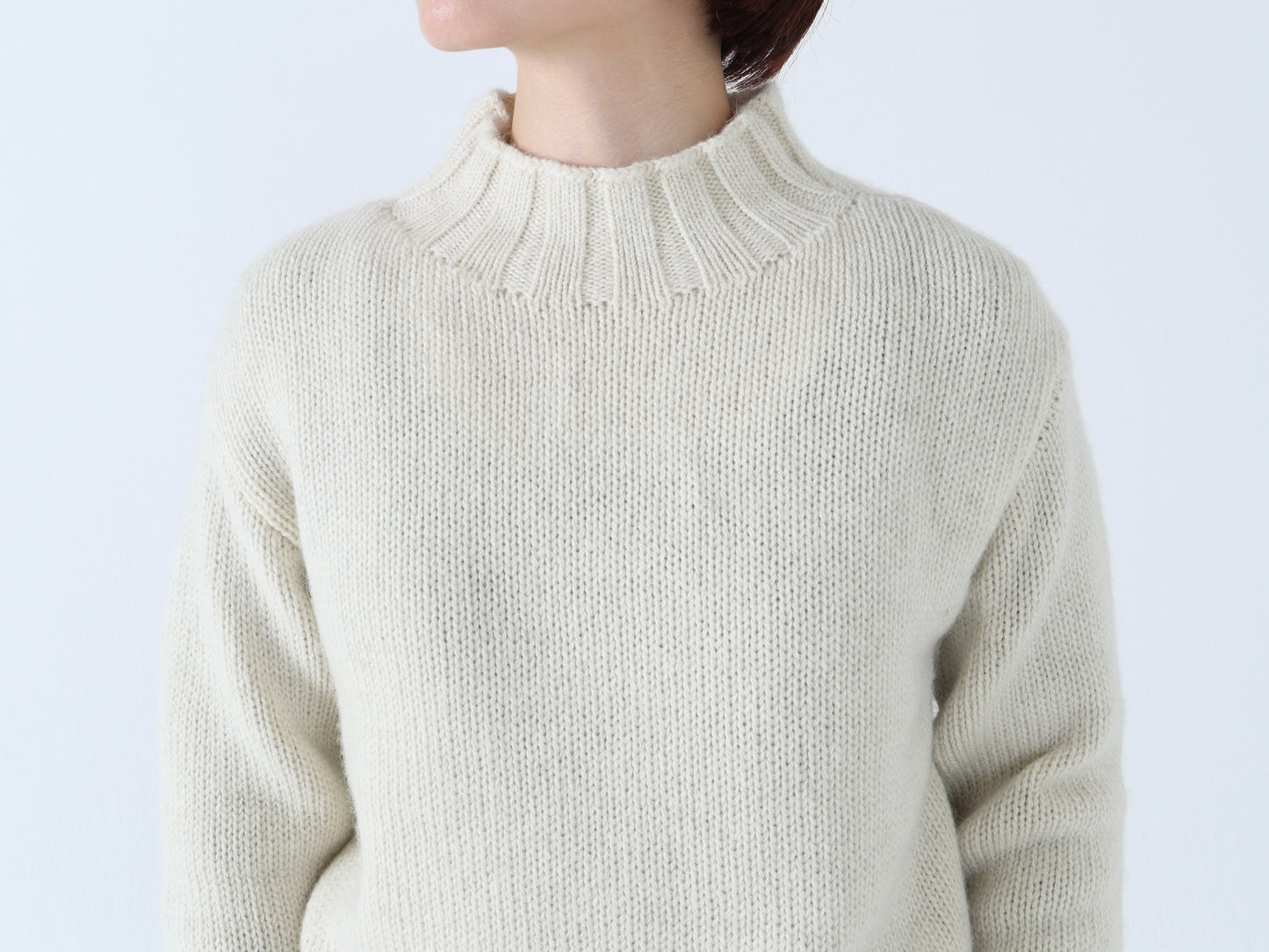 【NEW】モンゴルウール ハイネックセーター