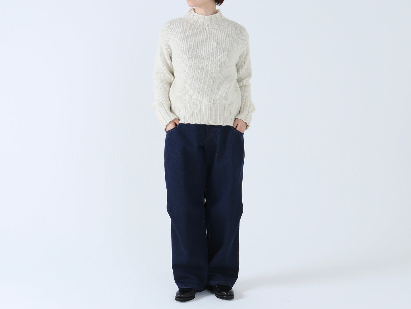 【NEW】モンゴルウール ハイネックセーター