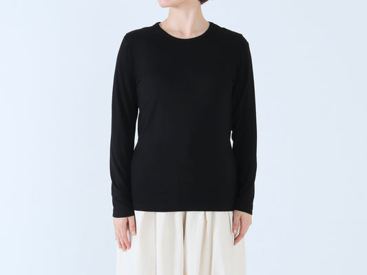 25AW｜T-11｜バンブーウール　クルーネックカットソー