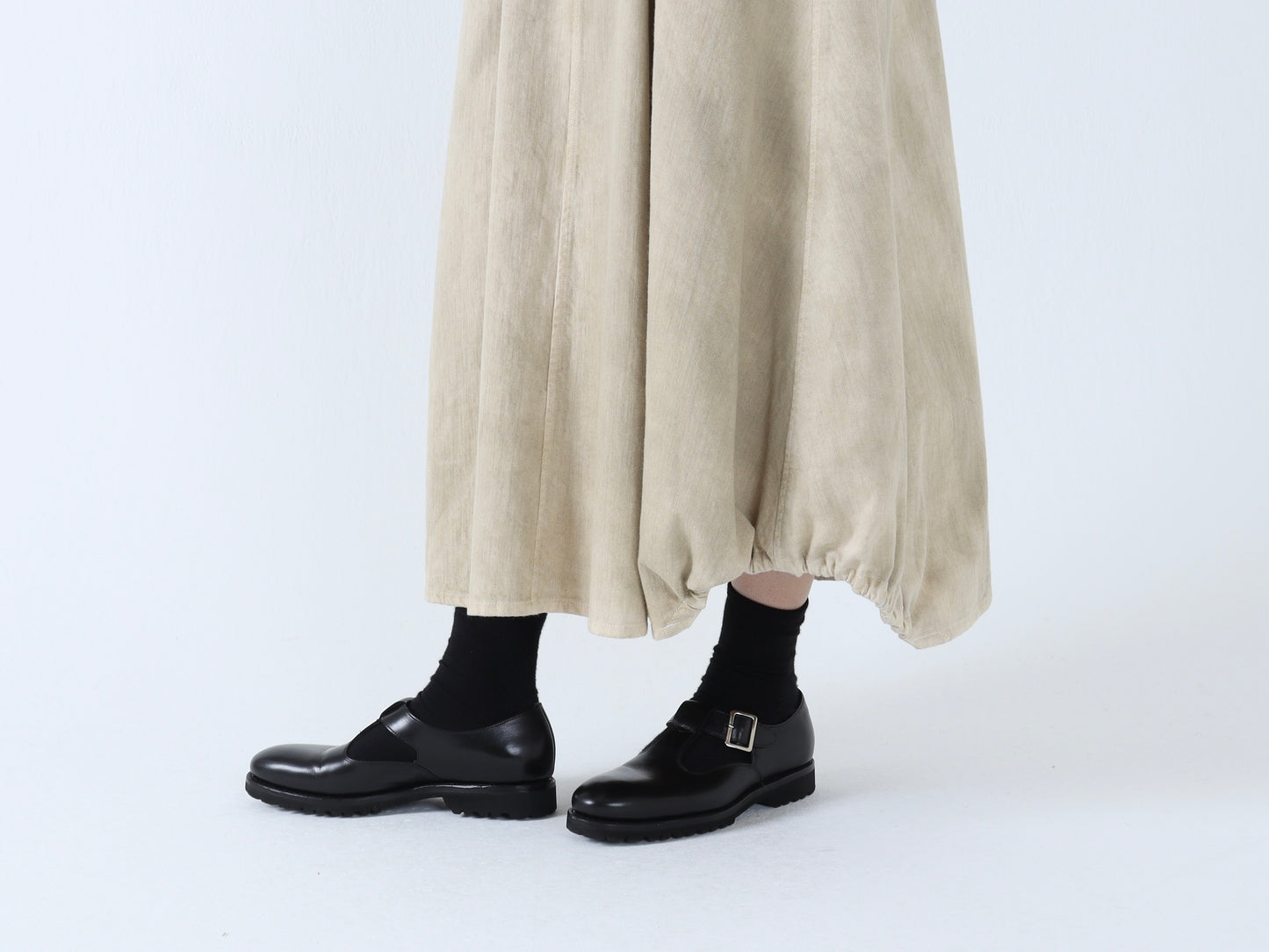 【NEW】ジンバブエコットン ヘムゴムスカート