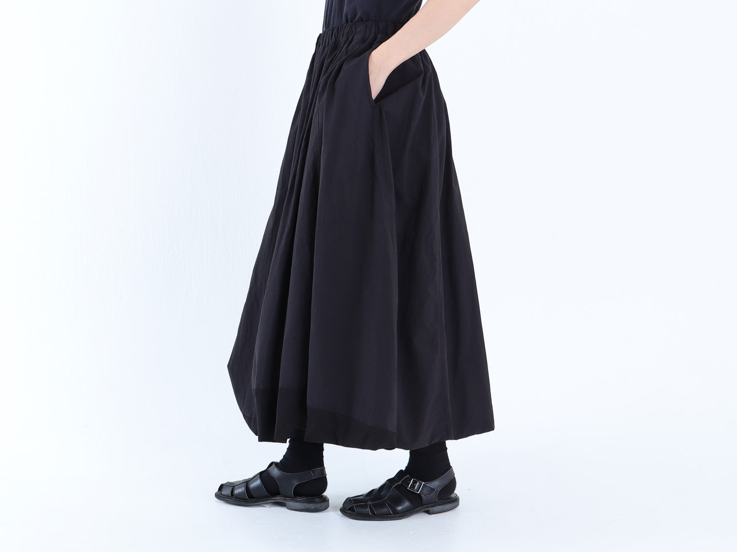 綿近江晒 パラシュートスカート