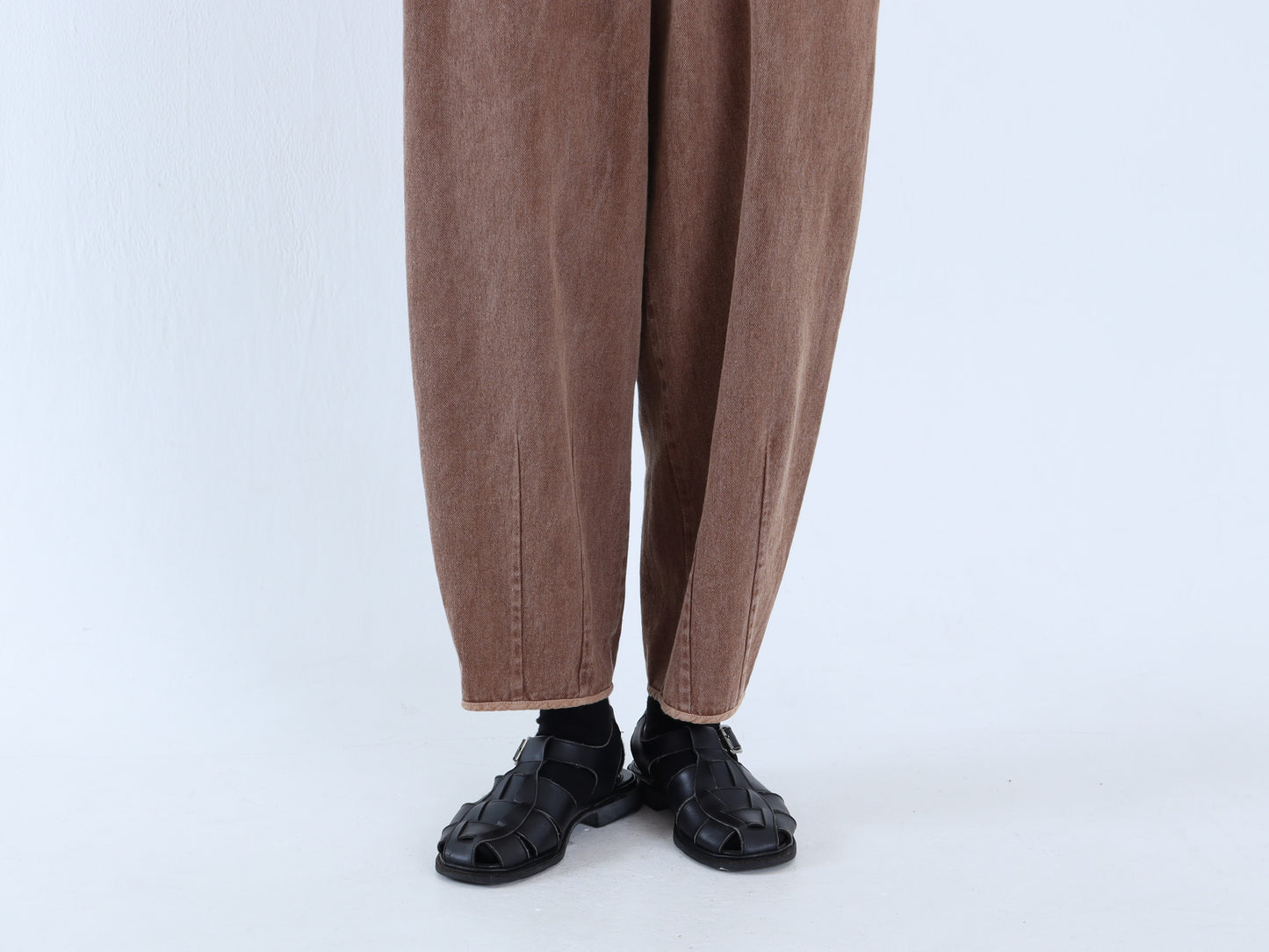 インド綿 ペンシルパンツ