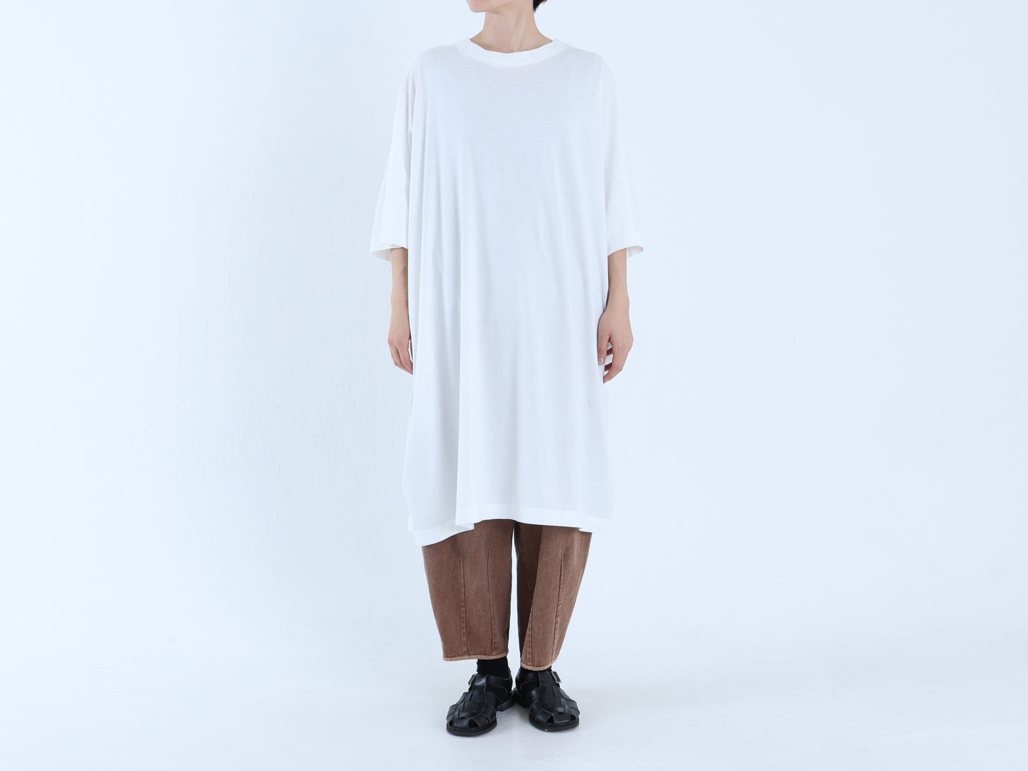インド綿 ペンシルパンツ